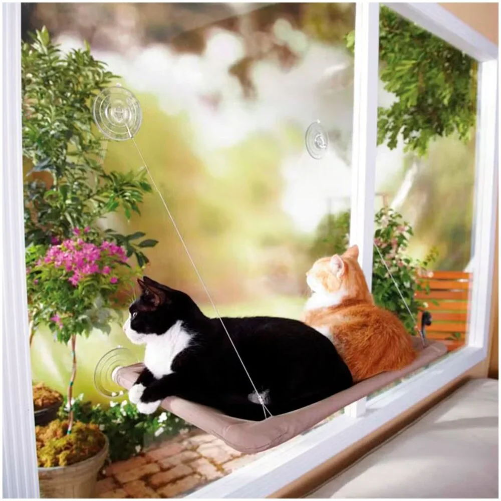NEW Oster Sunny Seat Window Mount Cat Bed Hammock Perch